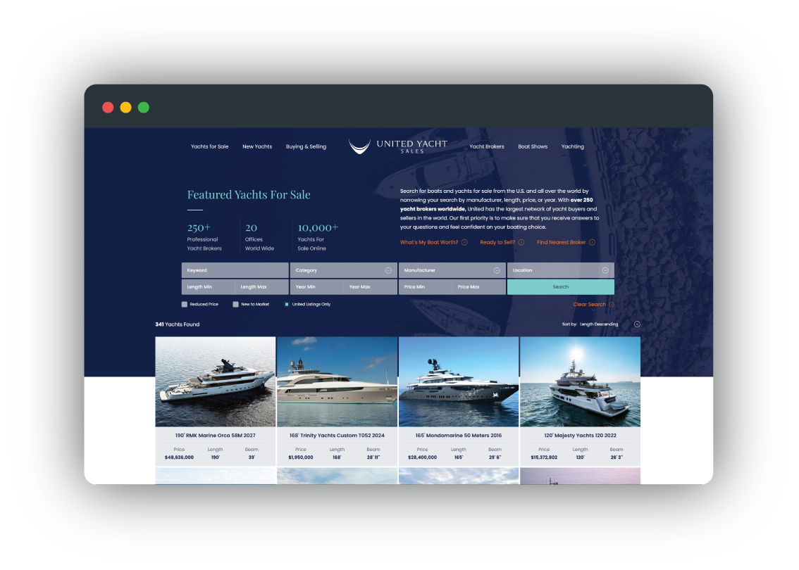 United Yachts Sales
