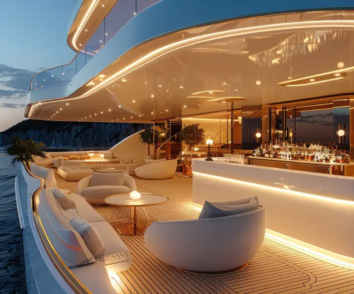 Beautiful Yacht Restaurant